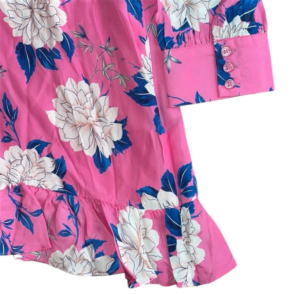 Yumi Kim Daphne Pink Silk Dress - Anthropologie - Picture 3 of 8